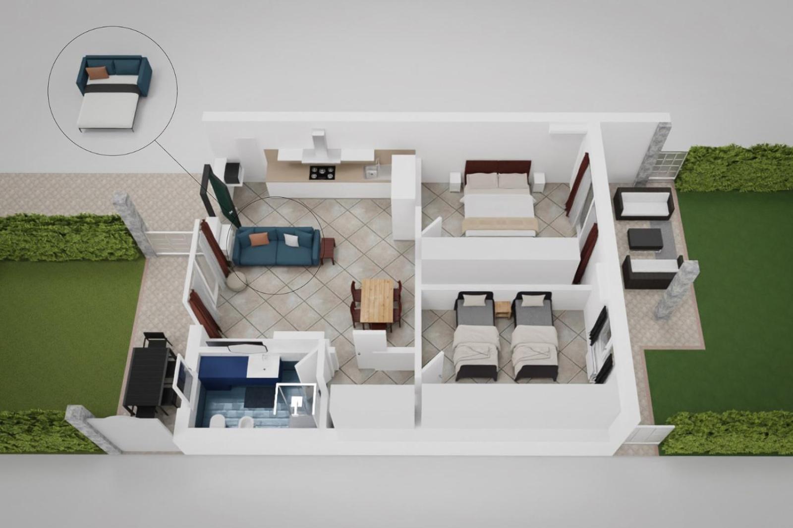 Di Garda A 300m - House In Manerba Holiday home